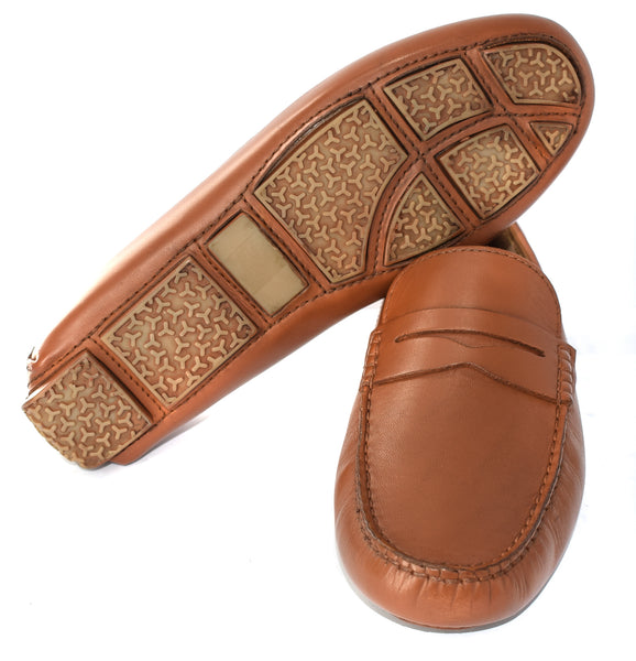 MENS GENUINE LEATHER FORMAL/CASUAL SLIP ON LOAFERS/SHOES