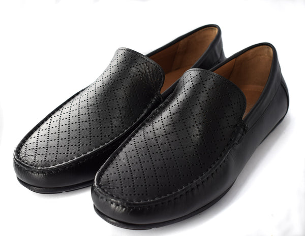 MENS LEATHER FORMAL/CASUAL SLIP ON LOAFERS/SHOES