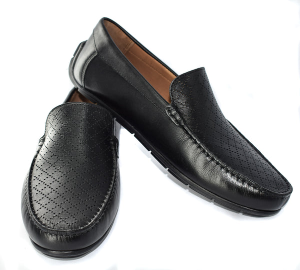 MENS LEATHER FORMAL/CASUAL SLIP ON LOAFERS/SHOES