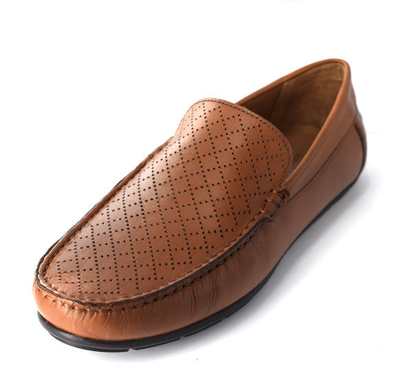 MENS LEATHER FORMAL/CASUAL SLIP ON LOAFERS/SHOES