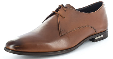 Mens Orignal Leather Formal Laceup Shoes Brown