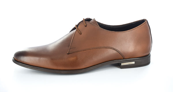 Mens Orignal Leather Formal Laceup Shoes Brown